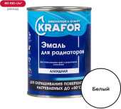 Эмаль Krafor  для радиаторов 0,9кг 26312
