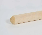 Черенок для лопат, дерево d-30мм, 1500мм в/с