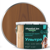 Антисептик для дерева Здоровый Дом Ультра 9л дуб 