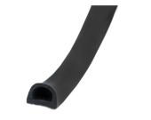 Уплотнитель D 14 х 12 мм чёрный гаражный