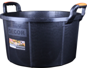 Таз 30л Емкость для сухих смесей усиленная, морозостойкая, ручка 2К DЕCOR 633-2130