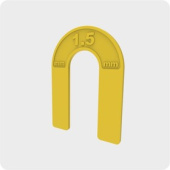 Подкова многоразовая 1,5мм пакет 50шт (50шт/уп) 444-0515														