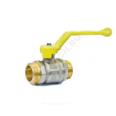 Кран шаровый LD 1/2" (Ду15) ш/ш ручка (для газа) Pride - - -