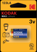  Kodak CR123 3V MAX Lithium 0005146 
