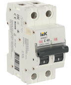 Автоматический выключатель ИЭК Armat 2п С 40А M06N 6кА IEK AR-M06N-2-C040 