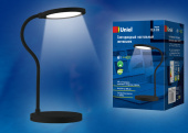 Лампа настольная Uniel TLD-553 чёрный (6Вт 400Lm 4500К) аккум. /UL-00003339/ РАСПРОДАЖА. 