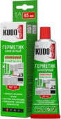 Герметик силиконовый санитарный белый 85мл Kudo KSТ-121