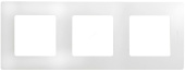 Рамка "Legrand" Etika белая 3м 672503 