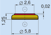 Батарейка часовая Energizer (379LD) SR521SW, SR61, AG0 