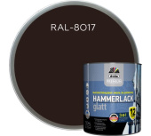    Dufa Premium Hammerlack 3--1  RAL 8017 - 0,75 