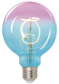 Лампа декоративная светодиодная "Uniel" LED-SF01-4W GLS77TR "SOHO", синяя UL-00005892 