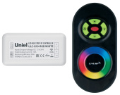 Контроллер RGB ULC-G10 12-24B с пультом ДУ 2.4ГГц. Uniel чёрный 11105 