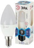 Лампа светодиодная свеча Е-14 9W Эра 860  холодный свет В-35  Б0031403 