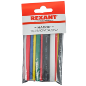 Трубка  термоусадочная набор "Rexant" №2 АВТО импорт (10шт)  29-0102 