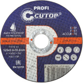 Круг отрезной "Cutop" 125х2,5х22 по металлу  арт.39988т