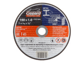 Круг отрезной 180х1.6x22.2 мм для металла GEPARD