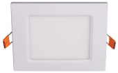 Светильник светодиодный PPL-S WH 6Вт 6500К IP40 120мм ДВО ультратонкий, квадрат JazzWay 5008243A 