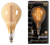  LED Gauss Vintage Filament Flexible A160 8W E27 160*300mm Amber 620lm 2400K 150802008 