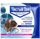 Средство от крыс и мышей "Чистый дом" тесто 100г  03-030