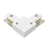 Коннектор шинопровода AC-W-TL TOP-LINE угловой, белый IN HOME 4690612029368 
