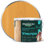 Антисептик для дерева Здоровый Дом Ультра 9л сосна 