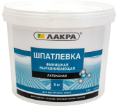Шпатлевка Лакра Латексная Финишная Выравнивающая 9кг