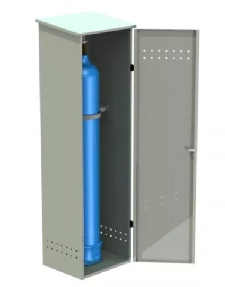 Шкаф оцинкованный. Шкаф металлический для баллонов 1950х1502х410мм. Ящик под кислородные баллоны. Шкаф для хранения кислородных баллонов. Металлический шкаф для заправки дизеля.