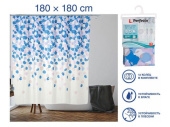 Штора для ванной PERFECTO LINEA 180х180см лепестки 36-118008 