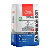 Наливной пол Старатели "Толстый" (30-100 мм) 25 кг