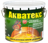 Антисептик для дерева Акватекс 2,7 л. Тик 