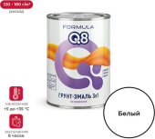 Грунт-эмаль по ржавчине Formula Q8 0,9кг белая 52020