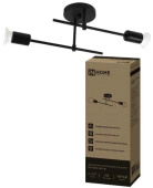 Люстра LOFT EASY-BL 2хЕ27 чёрная IN HOME 4690612064123 