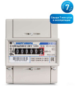 Счётчик электроэнергии Энергомера CE101 R5 145 М6 1-фазный, 5-60А, 220В 1-тарифный 101001003007791 