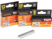Скобы закалённые 10мм тип 53 (1000шт) STARTUL PROFI (ST4507-10)