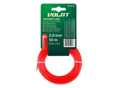 Леска для триммера ВОЛАТ  2,0мм шестигранник 15м  51010-03