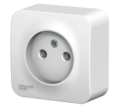 Розетка "SchE" Blanca О/У 1м б/з 16А IP20 белая BLNRA000111 