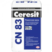 Смесь для ремонта и стяжки Церезит CN83 25 кг