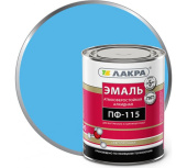 Эмаль Лакра ПФ-115 1кг Светло-голубой