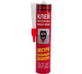 Клей монтажный Starfix Экстра сильный каучуковый белый 300мл SM-68139-1