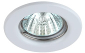 Светильник точечный ЭРА ST1 WH белый GU5.3-50W 60/80мм C0043797 