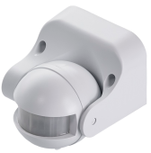 Датчик движения "JazzWay" PMS-IR 009, 1200Вт, 12м, 180°, IP44, белый 