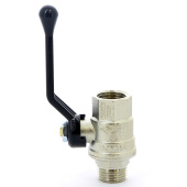 Кран шаровый Bugatti Oregon 1/2" г/ш ручка 03050062 (20/80)