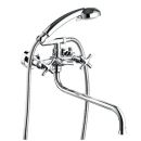 Смеситель TROYA для ванны JIM7-A721 двухвентильный  длинный излив 