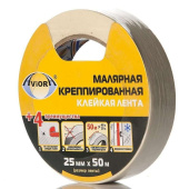 Лента малярная бумажная 25мм* 50м AVIORA 304-007
