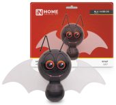 Ночник светодиодный NLA 14-BB-DS ЛЕТУЧАЯ МЫШКА черная 230В IN HOME 4690612039992 РАСПРОДАЖА 