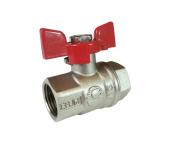 Кран шаровый VALFEX 3/4" г/г бабочка PREMIUM - - - Акция