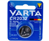 Батарейка  3V CR-2032  дисковая Varta, литиевая 