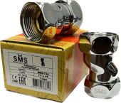 Переходник для полотенцесушителя 1"гайка х 1"гайка Эксцентрический SMS-734