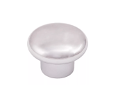 Ручка-кнопка пластик, под саморез, большая