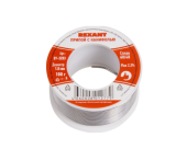 Припой с канифолью "Rexant" 1,0мм 100г 09-3203
